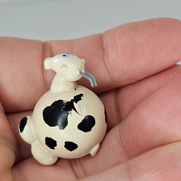 Miniature Brazilian Marble Animal Figurines Set Of 4 Ram Goat Cow Design - Picture 8 of 8